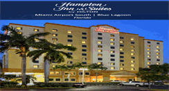 Desktop Screenshot of m.hamptoninnmiamiairport.com